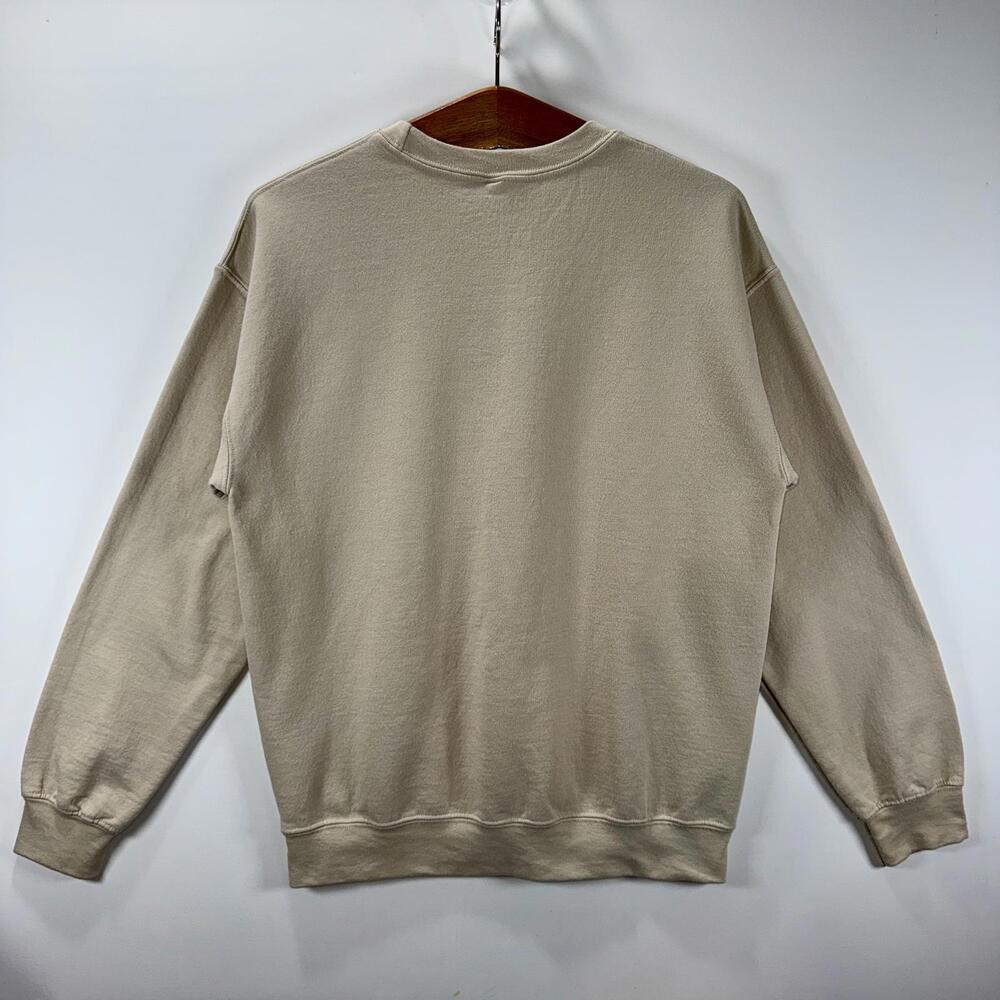 Morgan Wallen Cream “WALLEN” Bull Skull Crewneck Sweatshirt - M - Picture 6 of 7